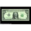 Image 1 : Fr. 1901-L $1 1963A Federal Reserve Notes, About Uncirculated and Crisp Uncirculated. A pair of 100.