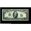 Image 1 : Fr. 2011-D $10 1950A Federal Reserve Notes, Choice Crisp Uncirculated. Four consecutive notes, with.