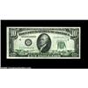 Image 3 : Fr. 2011-D $10 1950A Federal Reserve Notes, Choice Crisp Uncirculated. Four consecutive notes, with.