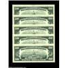 Image 2 : Fr. 2119-D $50 1977 Federal Reserve Notes, Gem Crisp Uncirculated. A very nice progressive set of fi