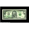 Image 1 : Fr. 2125-L $50 1990 Federal Reserve Note, Extremely Fine-About Uncirculated. A bold offset impressio