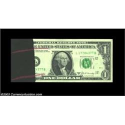 Fr. 1905-L $1 1969B Federal Reserve Notes. About Uncirculated. A most interesting and dramatic set o