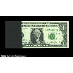 Fr. 1908-B $1 1974 Federal Reserve Note, Choice Crisp Uncirculated. Big time ink smear on the left s