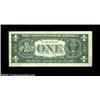 Image 2 : Fr. 1909-L $1 1977 Federal Reserve Note. About Uncirculated.A spectacular error previously sold in t