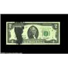 Image 1 : Fr. 1935-E $2 1976 Federal Reserve Note, Very Fine. Massive ink smear on the left side of the front.