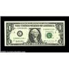 Image 1 : Fr. 1920-C* $1 1995 Federal Reserve Notes, Crisp Uncirculated. A pair of consecutive four digit star