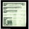 Image 2 : Fr. 2080-B $20 1993 Federal Reserve Notes, Gem Crisp Uncirculated. Five pieces showing the progressi