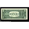 Image 2 : Fr. 1905-B $1 1969B Federal Reserve Note. About Uncirculated. One of the numbers has failed to print