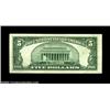 Image 2 : Fr. 1962-L $5 1950A Federal Reserve Note, Extremely Fine-About Uncirculated. An interesting obstruct