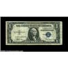 Image 1 : Fr. 1608 $1 1935A Silver Certificate. Fine-Very Fine.A most unusual Silver Certificate error with th