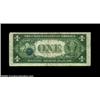 Image 2 : Fr. 1608 $1 1935A Silver Certificate. Fine-Very Fine.A most unusual Silver Certificate error with th
