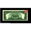 Image 2 : Fr. 1961-L $5 1950 Federal Reserve Note, Extremely Fine. A striking early error with major reverse d