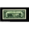 Image 2 : Fr. 2077-D $20 1988A Federal Reserve Note, Extremely Fine. Nice double printed reverse that shows pl