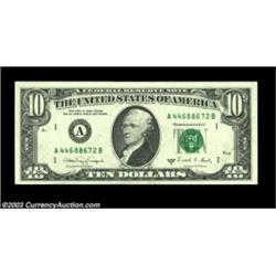Fr. 2029-A $10 1988A Federal Reserve Note, Gem Crisp Uncirculated. There is a quite noticeable parti