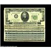 Image 1 : Obstructed Printing Errors.Fr. 1607 $1 1935 Silver Certificates (2), Gem Crisp Uncirculated.Fr. 1611