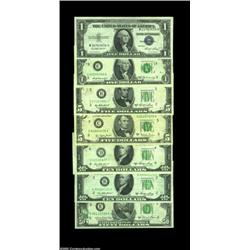 A Lot of OffsetsFr. 1614 $1 1935E Silver Certificate, Extremely Fine.Fr. 1905-C $1 1969B Federal Res
