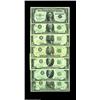 Image 1 : A Lot of OffsetsFr. 1614 $1 1935E Silver Certificate, Extremely Fine.Fr. 1905-C $1 1969B Federal Res