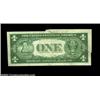 Image 2 : Fr. Fr. 1614 $1 1935E Silver Certificates, Fine and About Uncirculated. Two pieces, the first with a
