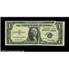 Image 3 : Fr. Fr. 1614 $1 1935E Silver Certificates, Fine and About Uncirculated. Two pieces, the first with a