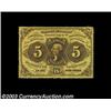 Image 1 : Fr. 1228 5c First Issue Gem New. Deeply and fully perforated, with ideal color and perfect paper sur