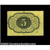 Image 2 : Fr. 1228 5c First Issue Gem New. Deeply and fully perforated, with ideal color and perfect paper sur