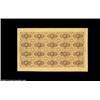 Image 1 : Fr. 1230 5c First Issue Complete Sheet of 20 Extremely Fine. Very bright and with its full selvage a