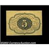 Image 2 : Fr. 1231 5c First Issue Gem New. Previously Lot 67 from our January 1995 sale of the Gengerke Collec