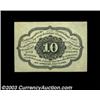 Image 2 : Fr. 1243 10c First Issue Gem New. Beautifully margined, with perfect paper originality, this is a lo