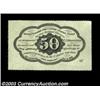 Image 2 : Fr. 1310 50c First Issue Gem New. Deeply perforated all the way around, with good even margins and s