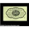 Image 2 : Fr. 1310 50c First Issue Very Choice New. There are full broad margin strips outside of the perforat