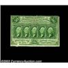 Image 3 : Complete First Issue 50c Set. Fr. 1310 New but with bad rust and a tear, Fr. 1311 Extremely Fine but