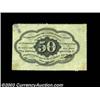 Image 4 : Complete First Issue 50c Set. Fr. 1310 New but with bad rust and a tear, Fr. 1311 Extremely Fine but