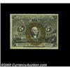 Image 1 : Fr. 1232 5c Second Issue Gem New. An unusually nice example of this common note. It's broadly margin