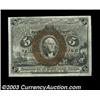 Image 1 : Fr. 1233 Second Issue Very Choice New. Just a hair of top margin away from the Superb grade. The not