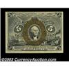 Image 1 : Fr. 1234 5c Second Issue Very Choice New. The colors are beautiful, and the note is very close to th
