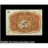 Image 2 : Fr. 1235 5c Second Issue Very Choice New. A fresh, original and very nearly Gem example of this trul