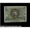 Image 1 : Fr. 1244 10c Second Issue Very Choice New. The back is centered a touch toward the right on this oth