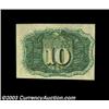 Image 2 : Fr. 1244 10c Second Issue Very Choice New. The back is centered a touch toward the right on this oth