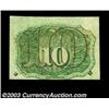Image 2 : Fr. 1245 10c Second Issue Very Choice New. Hugely margined and Superb from the face, but the back ju