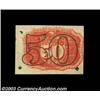 Image 2 : Fr. 1317 50c Second Issue Very Choice New. A perfect Gem when viewed from the face, but the bright o