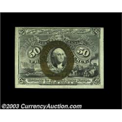 Fr. 1318 50c Second Issue Choice New. A fresh original note that lacks the centering for a higher gr