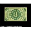 Image 2 : Fr. 1226 3c Third Issue Choice New. Very well margined, but the paper is lightly aged. Important not