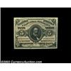 Image 1 : Fr. 1236 5c Third Issue Superb Gem New. Strict, original embossing, huge margins and ideal colors al