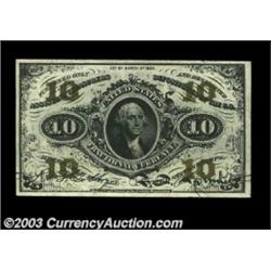 Fr. 1255 10c Third Issue Gem New. A bright, attractive example with far better than average margins.