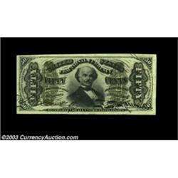Fr. 1328 50c Third Issue Spinner Very Choice New. Bold, dark signatures and primarily huge margins m
