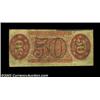 Image 2 : Fr. 1329 50c Third Issue Spinner Very Fine. This is a number that is almost never seen as a nice, ev