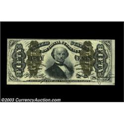 Fr. 1333 50ó Third Issue Spinner Choice New. The face centering is typical, with two very large and.