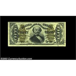Fr. 1341 50c Third Issue Spinner Type II Very Choice New. If the top margin were just a touch broade
