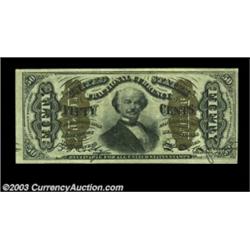 Fr. 1342 50c Third Issue Spinner Gem New. A beautiful Type II Spinner with broad even margins, excel