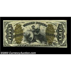 Fr. 1346 50c Third Issue Justice Very Choice New. A bit too tight across the bottom for the Gem grad